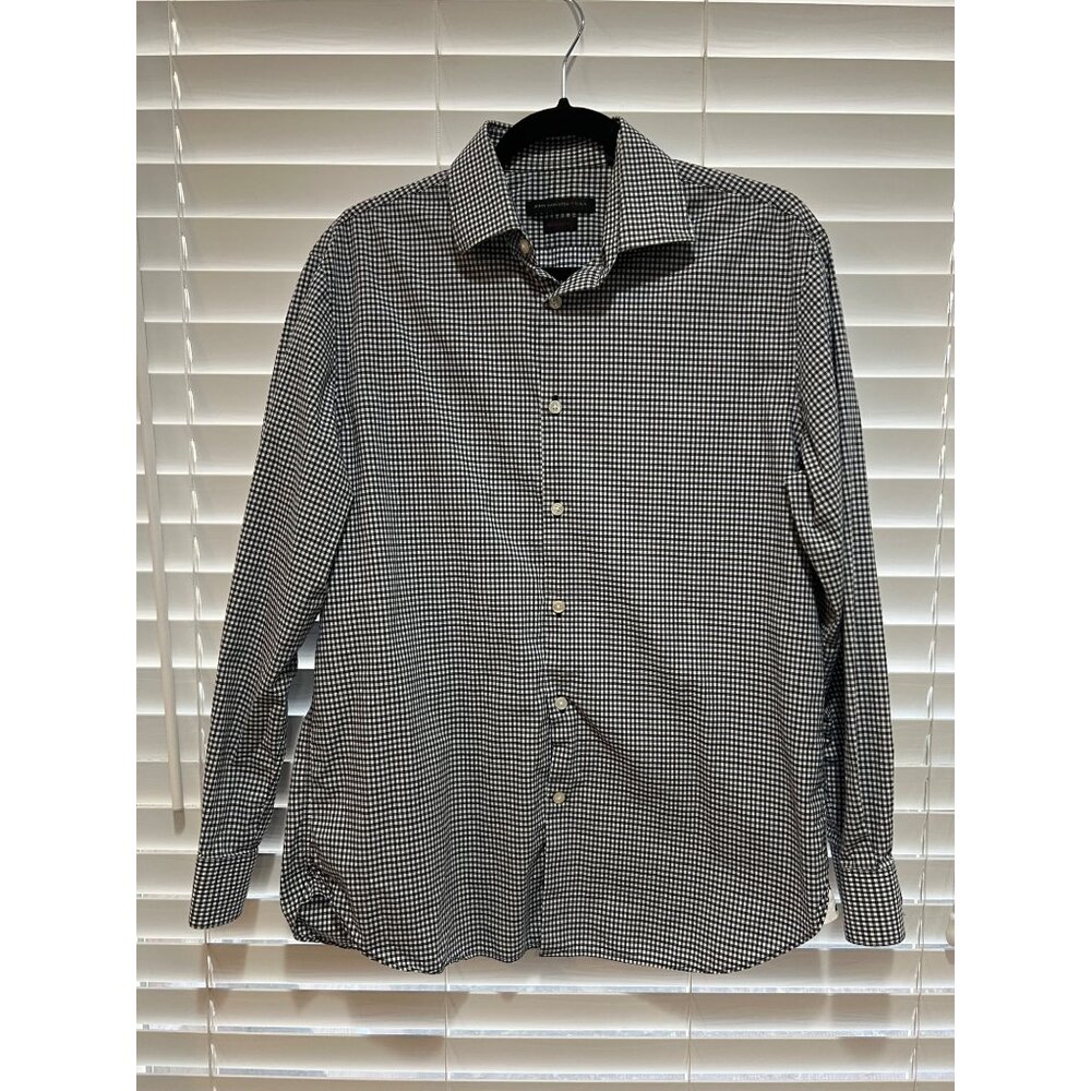 John Varvatos Long Sleeve Button Up Shirt - Size - 15.5